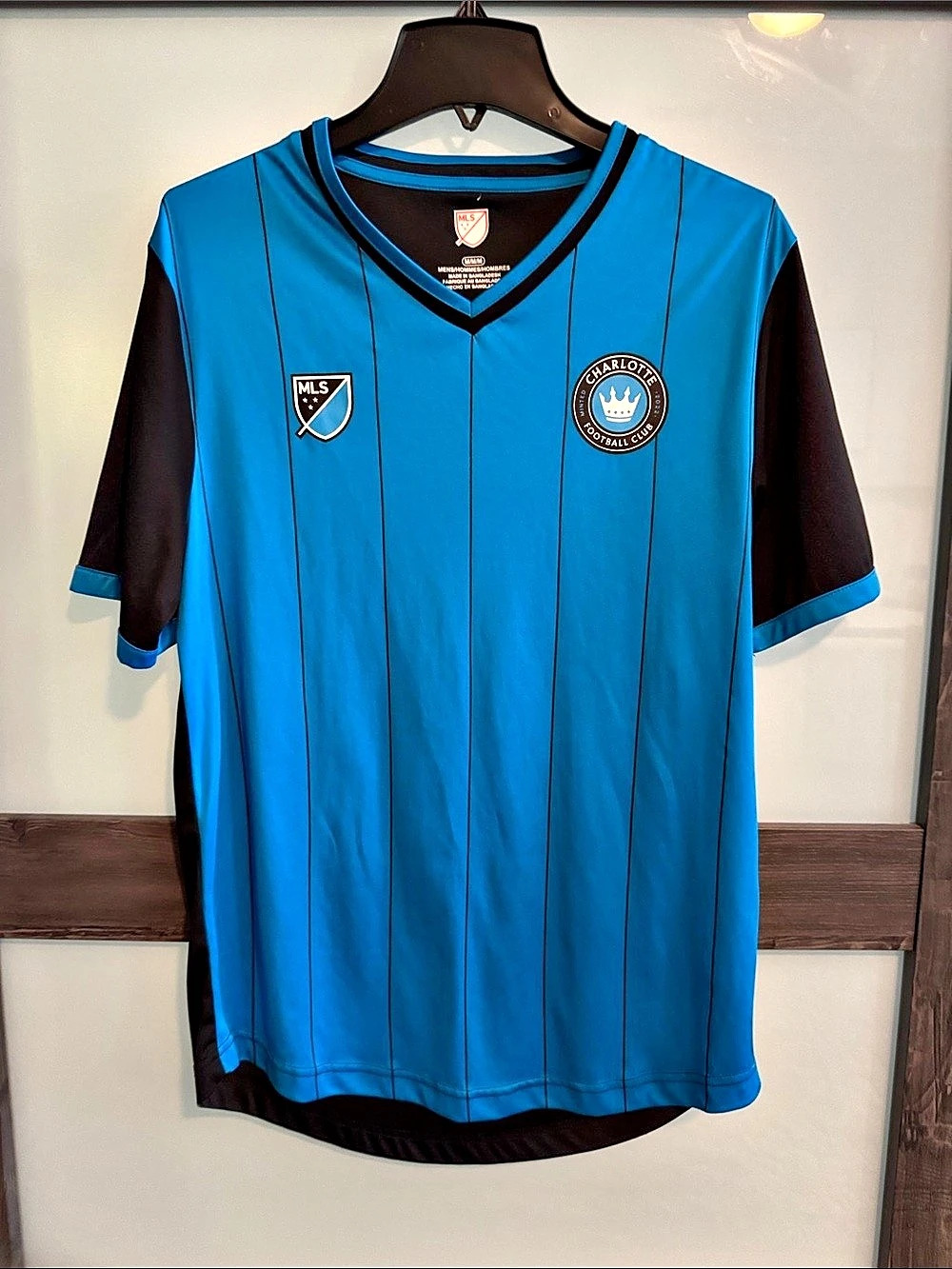 adidas Charlotte FC 2025 Third Jersey Blue & Black Medium